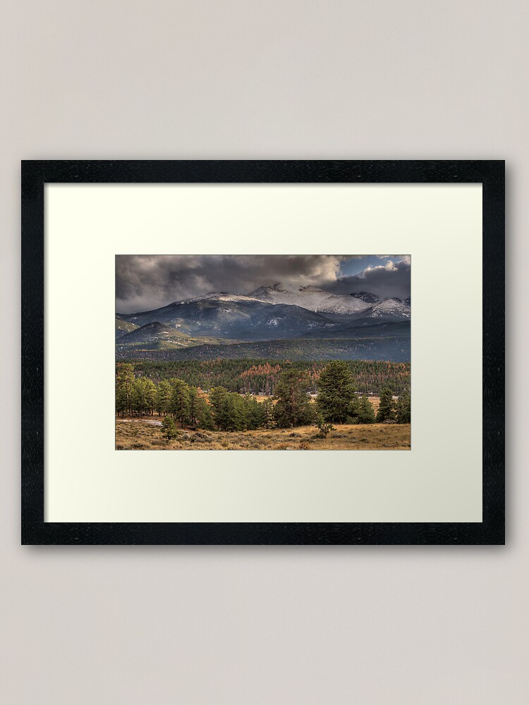 Alternate view of Fall In Rocky Mountain National Park Framed Art Print