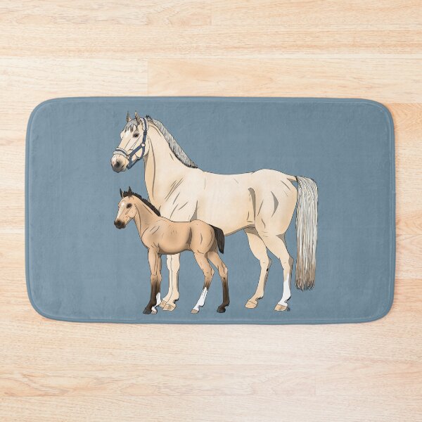 Item preview, Warmblood Mare and Foal 2: Light Palomino with Buckskin Foal designed and sold by LuxeHurricane.