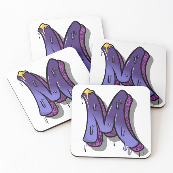 Item preview, Letter “M” Graffiti  designed and sold by sarina-sharpe.