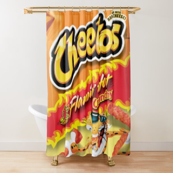 Cheetos Shower Curtains Redbubble - hot cheeto roblox