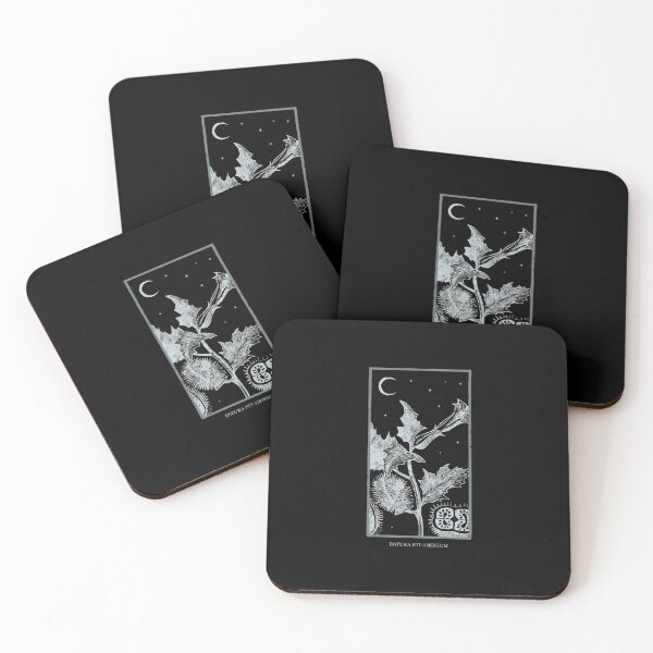 Item preview, Occult Psychoactive Jimson Weed Gothic Grunge Tarot Trip design designed and sold by A-Fashion.
