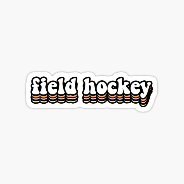 field hockey Sticker
