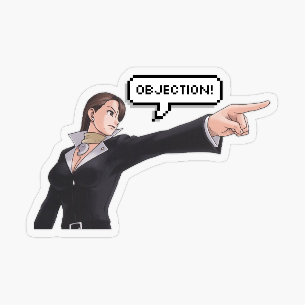 OBJECTION Mia Fey Ace Attorney