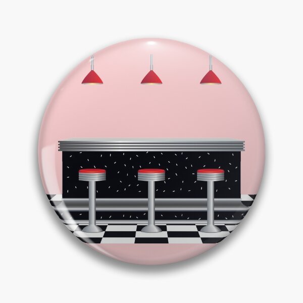 Item preview, Retro Style Diner 1950's Style designed and sold by tandaleah.