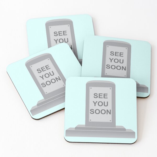 Item preview, See you Soon Stone memorial with blank plaque designed and sold by tandaleah.