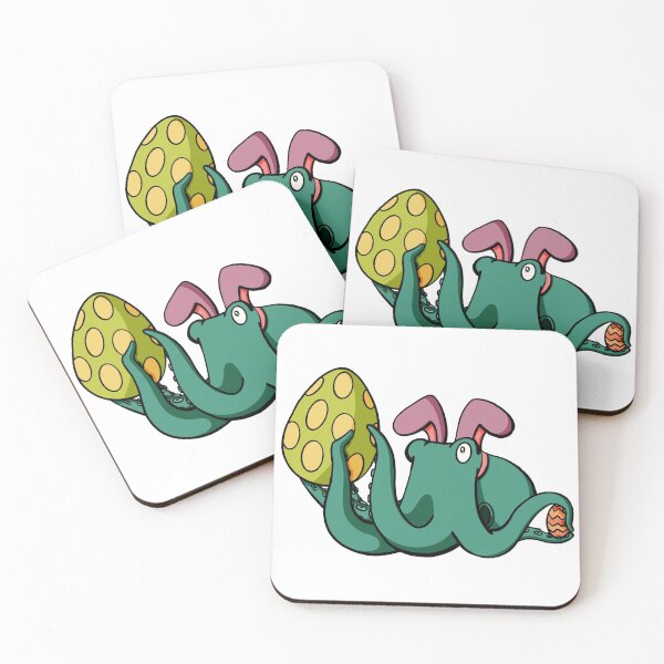 Item preview, Easter Bunny Octopus designed and sold by Alisha Ober Designs.