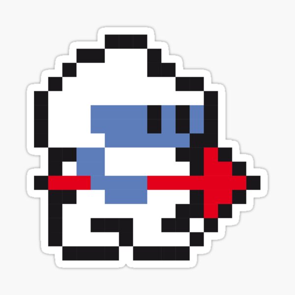 Dig Dug Game Stickers.