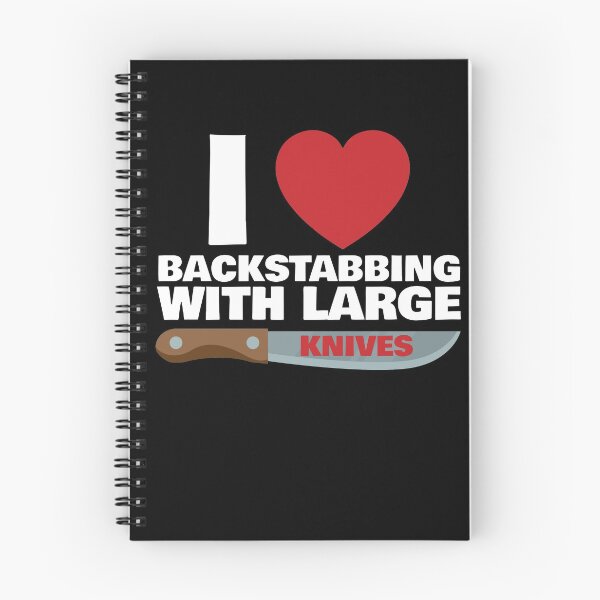 Item preview, Kopie von I LOVE BACKSTABBING WITH LARGE KNIVES designed and sold by Dwarf-Monkey.