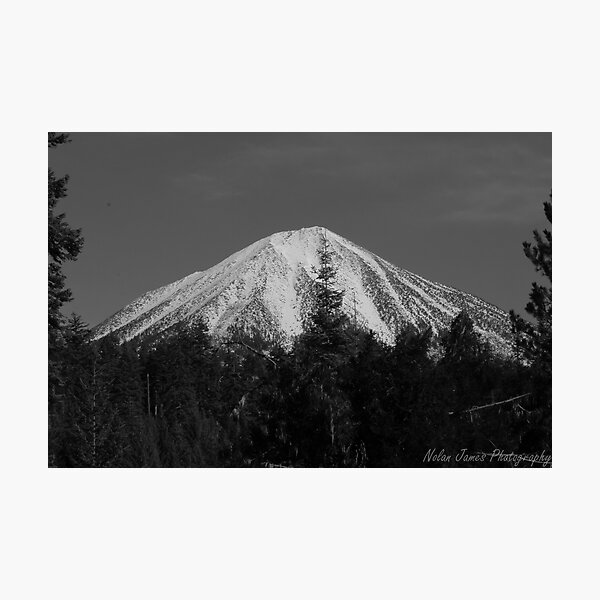 Mount McGlaughlin, Medford Oregon Photographic Print