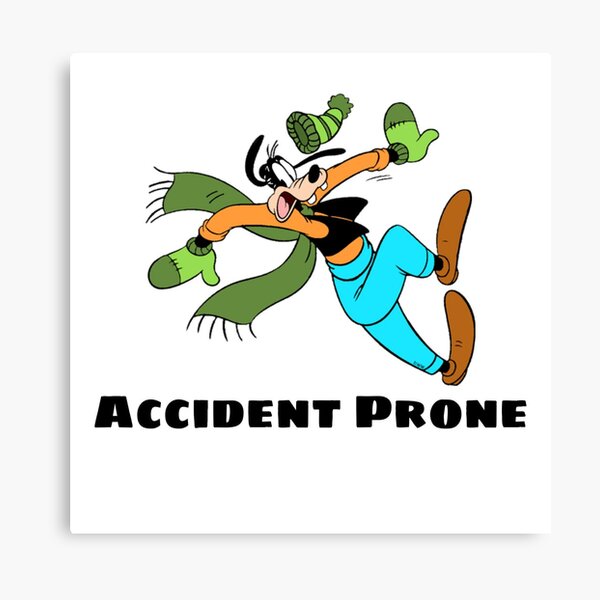 Accident Prone Canvas Prints | Redbubble