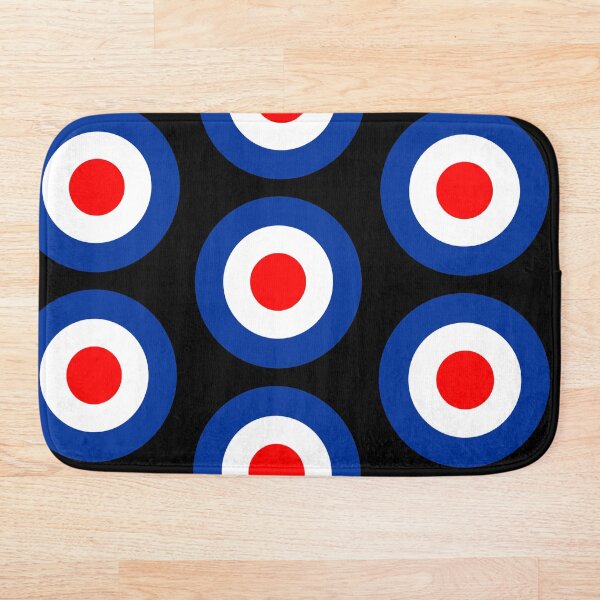 Northern soul Mod Target Bath Mat