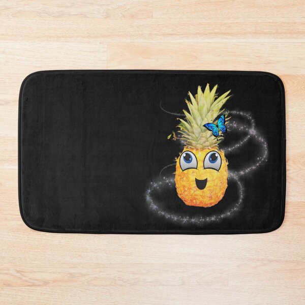 Item preview, Super Cute Pineapple with Butterfly designed and sold by michispines.