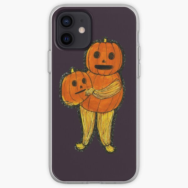 Pottsfield-Inspired Pumpkin Person iPhone Soft Case