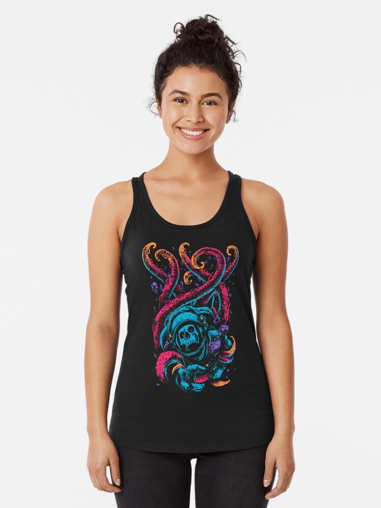 Thumbnail 1 of 3, Racerback Tank Top, Lost designed and sold by carbine.