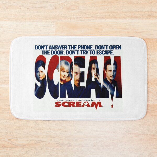 Scream Horror Movie Original Bath Mat