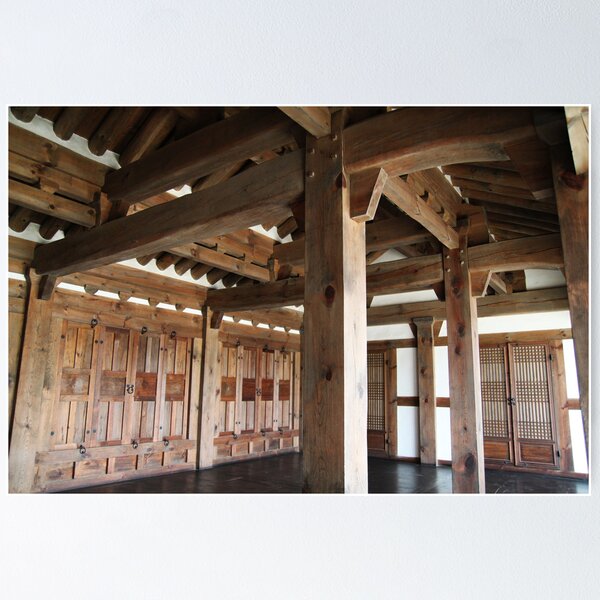 Item preview, Timber Pavilion Interior, Jeonju designed and sold by Jane McDougall.