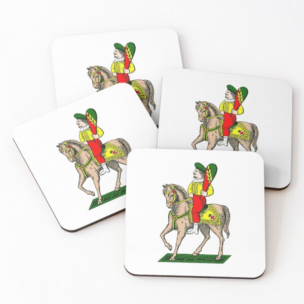 Item preview, Il cavaliere di bastoni designed and sold by ScopaScopa.