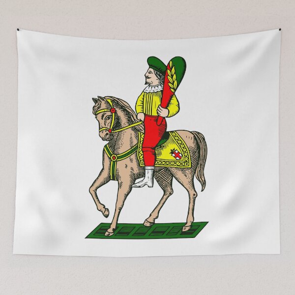 Item preview, Il cavaliere di bastoni designed and sold by ScopaScopa.