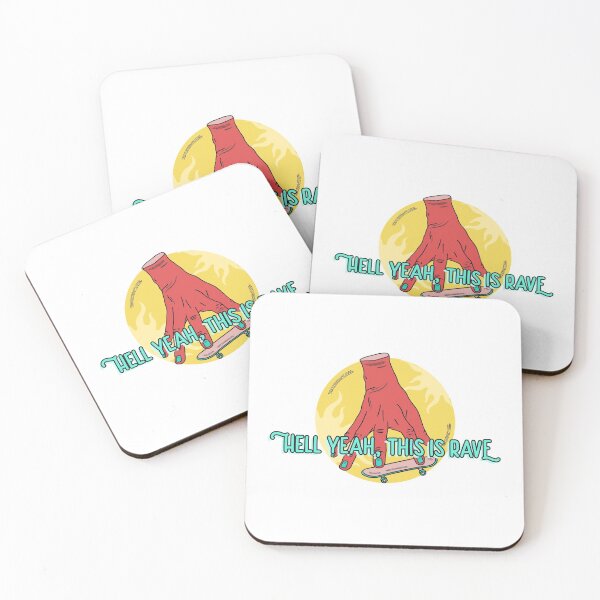 Item preview, Fingerboard - Hell Yeah, This Is Rave designed and sold by Crapt.