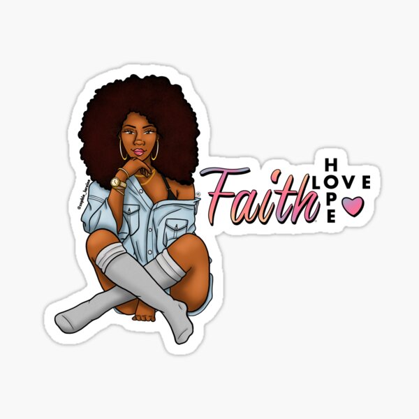 Big Hair Don’t Care Sticker