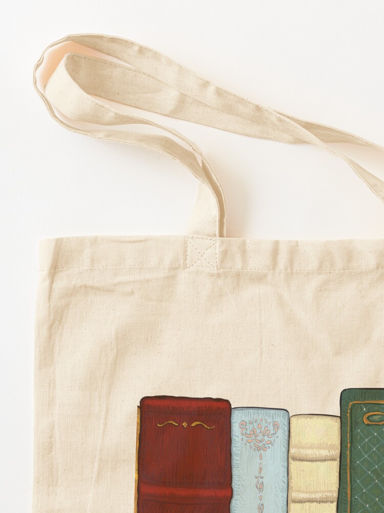 Alternate view of I love literature Tote Bag