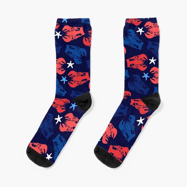 Seafood Socks - Oyster, Shrimp, Salmon - Fun, Comfy Socks – Olie's Gift &  Ship