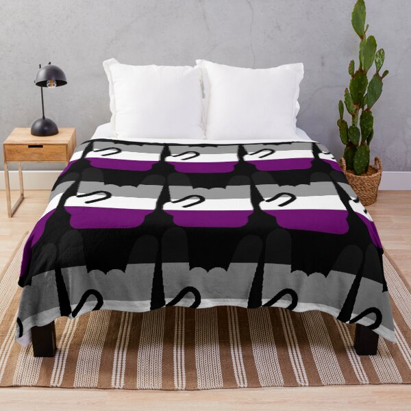 Item preview, Heavy Metal Symbol in Asexual Pride Flag Colors designed and sold by CaelanPride.