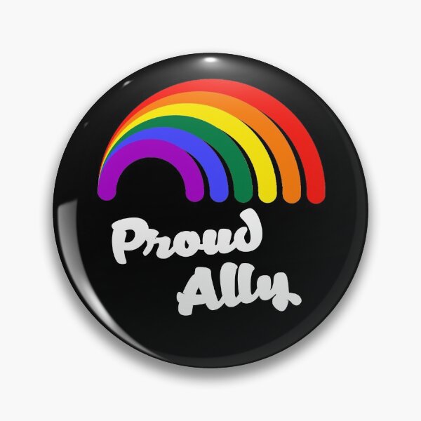 Item preview, Proud Ally LGBT Rainbow Flag designed and sold by MagicBoutique.