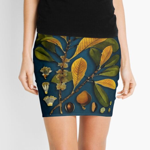tree Palaquium gutta Mini Skirt
