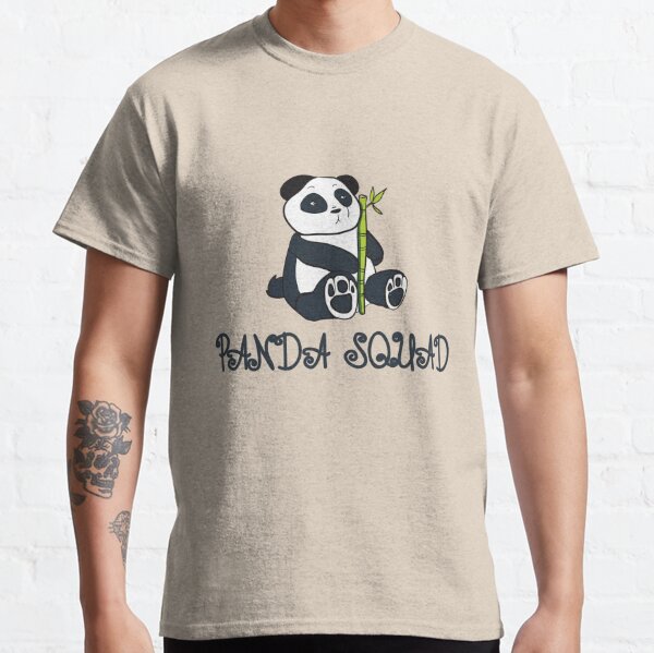 Panda Squad T Shirts Redbubble - team panda shirt roblox