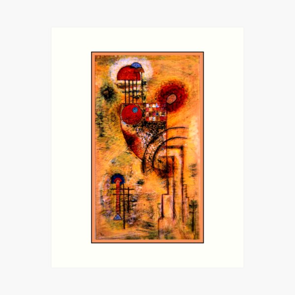 Kandinsky - Arte fuerte y abstracto Lámina artística
