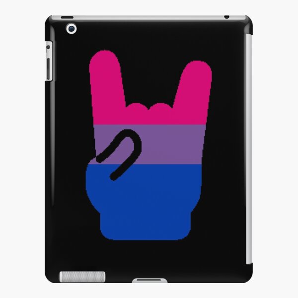 Heavy Metal Symbol In Bisexual Pride Flag Colors Ipad Case And Skin For Sale By Caelanpride 7978