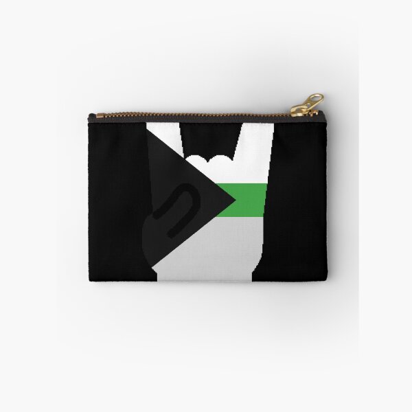Item preview, Heavy Metal Symbol in Demiromantic Pride Flag Colors designed and sold by CaelanPride.