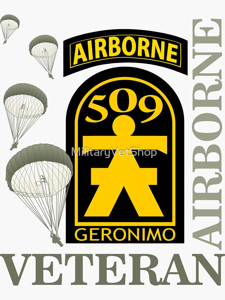 509th Airborne Geronimos by MilitaryVetShop