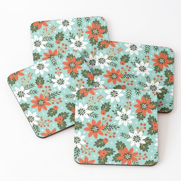 Item preview, Christmas Jolly Floral designed and sold by Allison Romero Design.