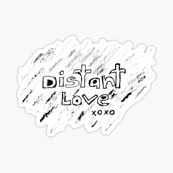 Distant Love Sticker