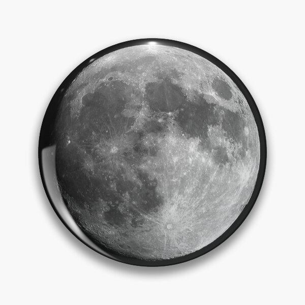 Item preview, Full Moon Badge - Button Pin designed and sold by deanworld.