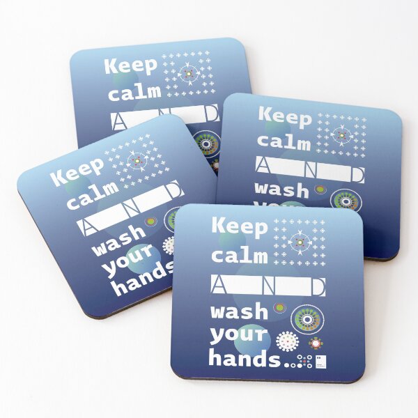 Item preview, Keep calm and wash your hands designed and sold by quotesonposters.