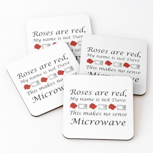 Item preview, Roses are Red - Microwave designed and sold by Bododobird.
