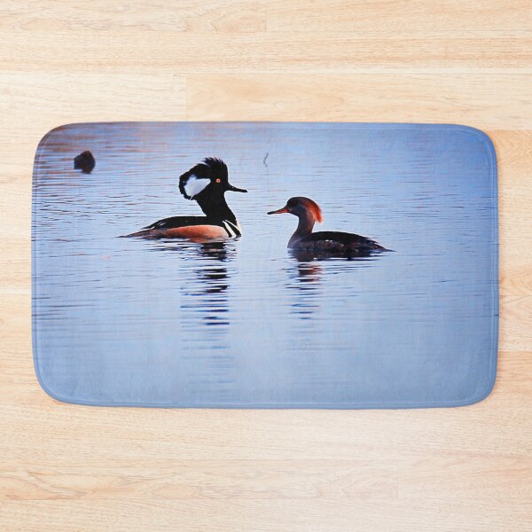 Item preview, Hooded Merganser Couple designed and sold by Yannik Hay.