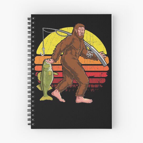 Item preview, Funny Walleye Fish Fishing Sasquatch Gift | Bigfoot Fisherman designed and sold by corusmaiden.