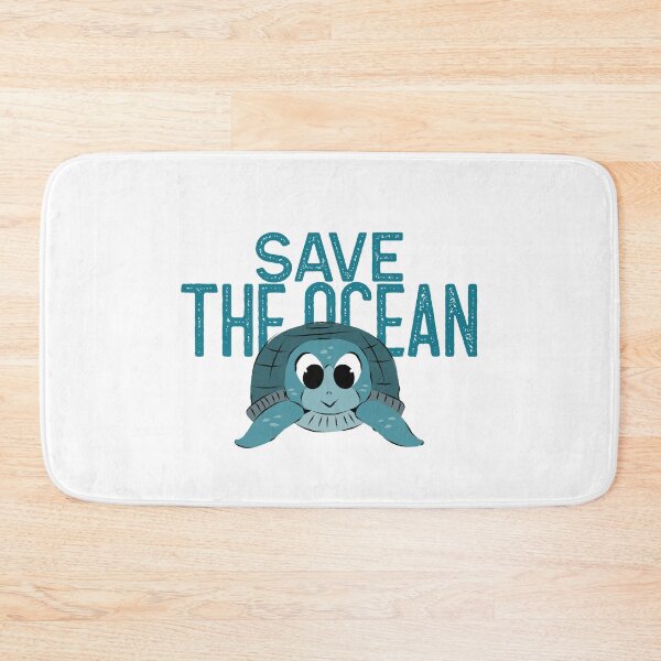 Item preview, Save The Ocean with Cute Little Turtle designed and sold by Crapt.