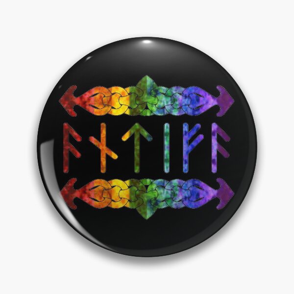 Item preview, Antifa Runes - Rainbow designed and sold by TigerTorreArt.