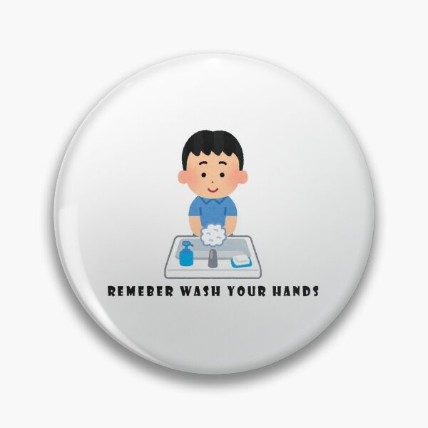 Item preview, remember wash your hands designed and sold by hobbystore0-0.