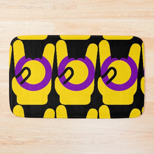Item preview, Heavy Metal Symbol in Intersex Pride Flag Colors designed and sold by CaelanPride.