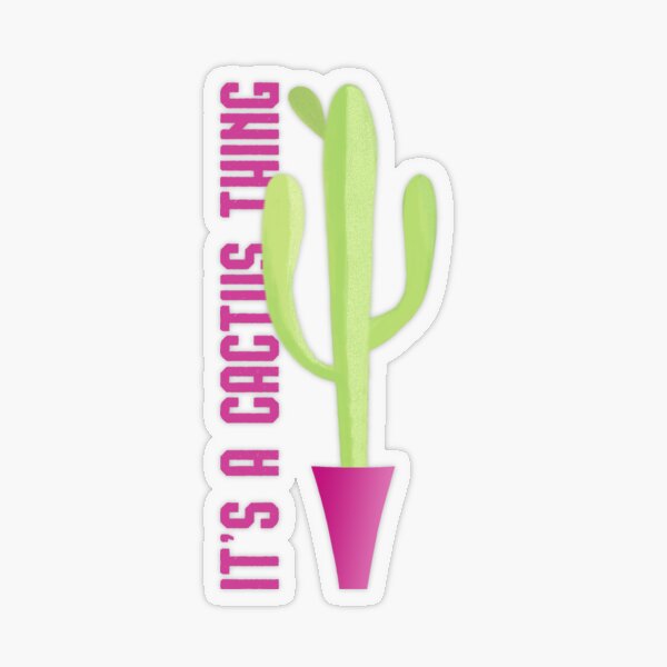 Item preview, It's a cactus thing designed and sold by debbiedoodarday.