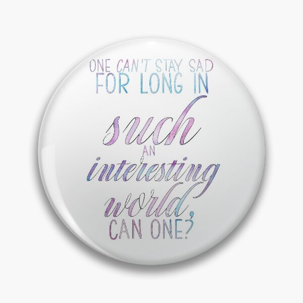 Item preview, Anne of Green Gables-Inspired "Such an Interesting World" designed and sold by mulberrydragon.