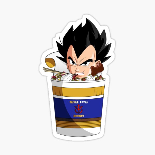 Dragon Ball Logo Royal Sign of the Saiyan Saiyajins Royal Family Worn by  King Vegeta and his son Vegeta64.png | Sticker