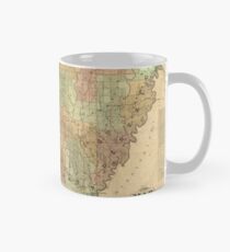 Vintage Map of Arkansas (1839) Mug
