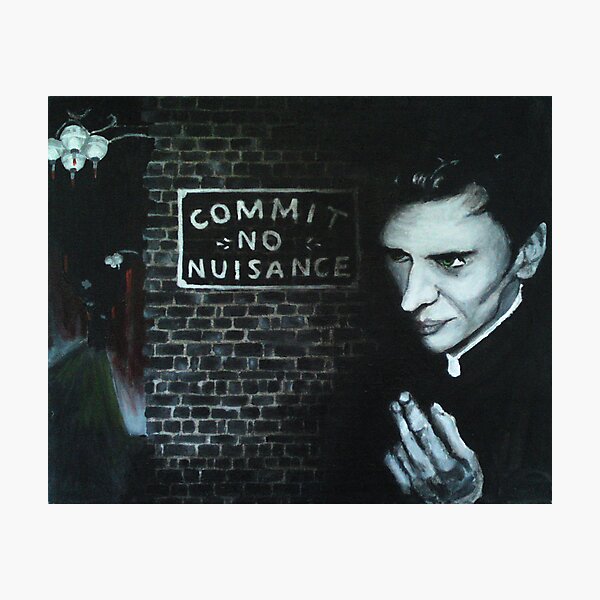 Commit No Nuisance Photographic Print